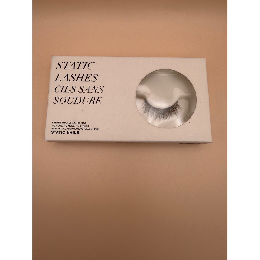 Static Nails Static Lashes Less Is More‎ Magnetic False Eyelashes Vegan New